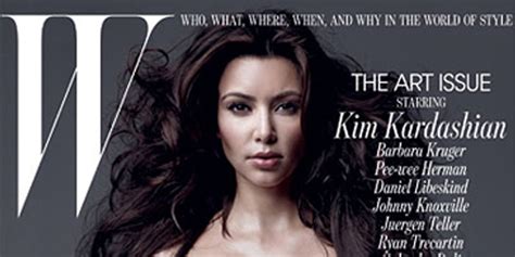 kim kardashian w magazine